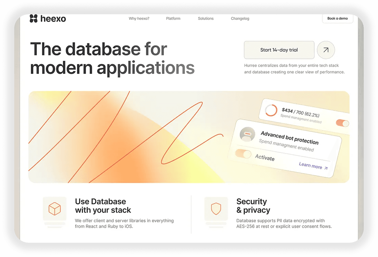 Interface showcase 1